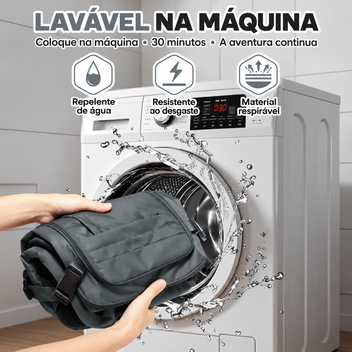 Mochila de Viagem de Cabine 30L | 40 x 30 x 20 cm | 1 kg