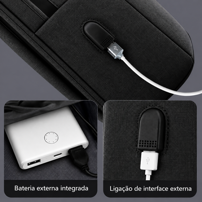 Mochila para Portátil 17.3" | 41 x 30 x 14 cm  | 0,70 Kg