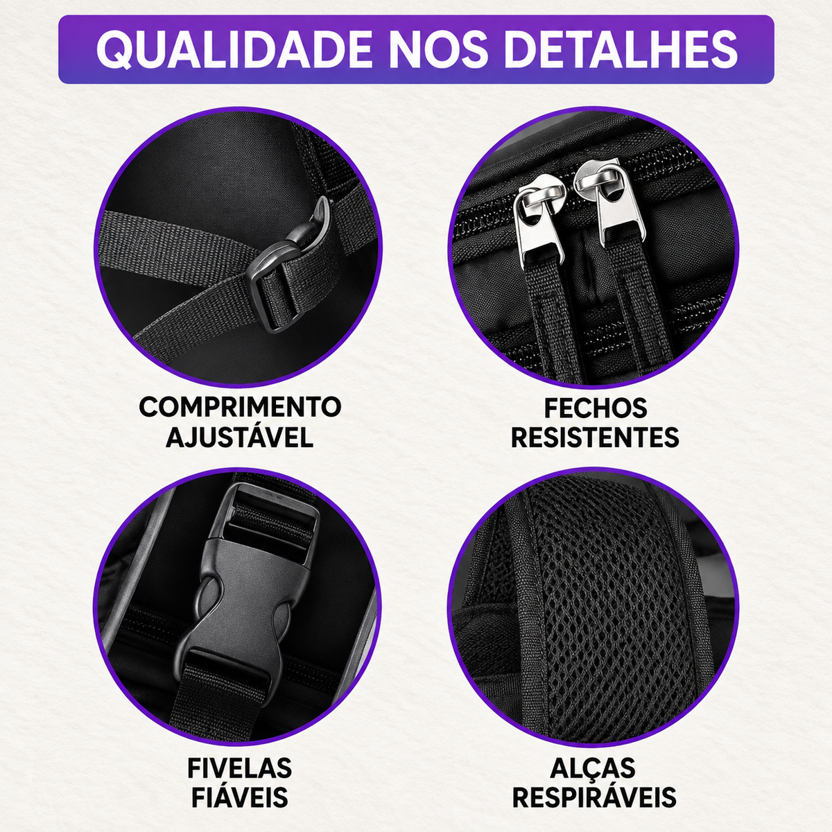 Mochila para Portátil 17.3" | 50 x 30 x 18 cm | 0.9 kg