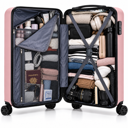 Mala de Viagem Grande | 76 x 49 x 29 cm | 3,8 kg