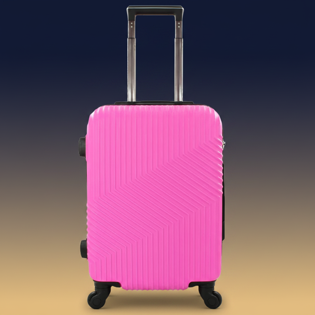 Mala rosa pink com fundo luxury